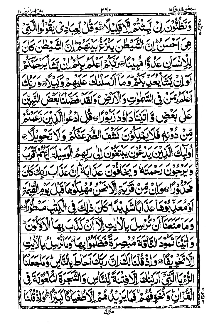Surah Al-Isra 6