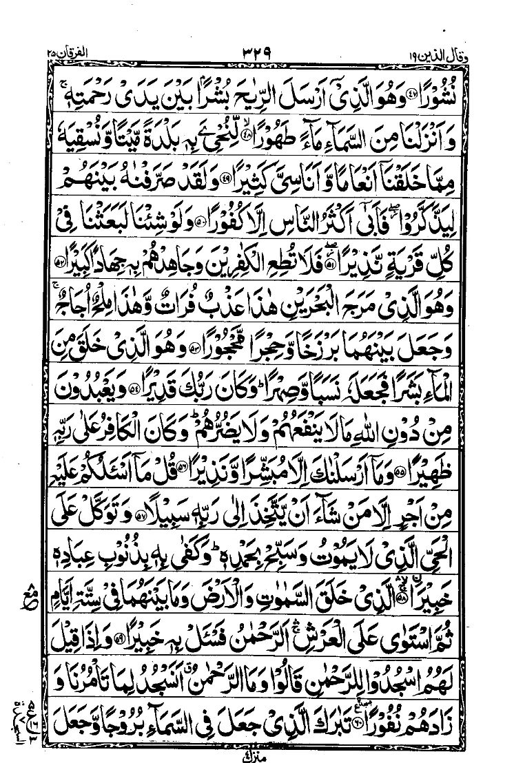 Surah Al-Furqan 5